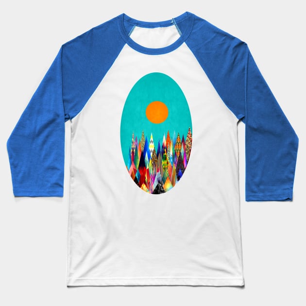 Peaks Diversity Baseball T-Shirt by mcdaki